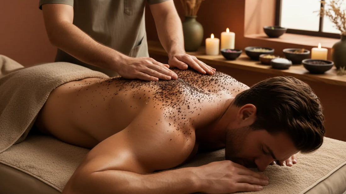 Exfoliación corporal para hombres en Barcelona