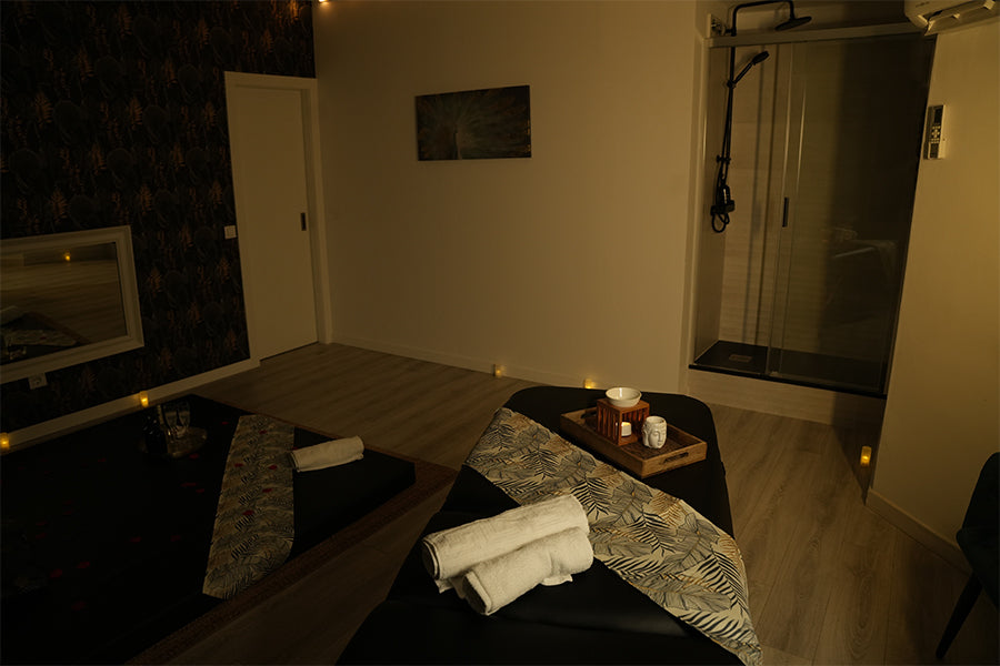 Cabina de masajes en Venus Tantrico Barcelona